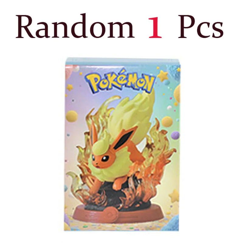 HOT 9 Style Pokemon Eeveelution Espeon Sylveon Glaceon Leafeon Vaporeon Umbreon Flareon Pokémon Model Anime Figure Ornaments Toy