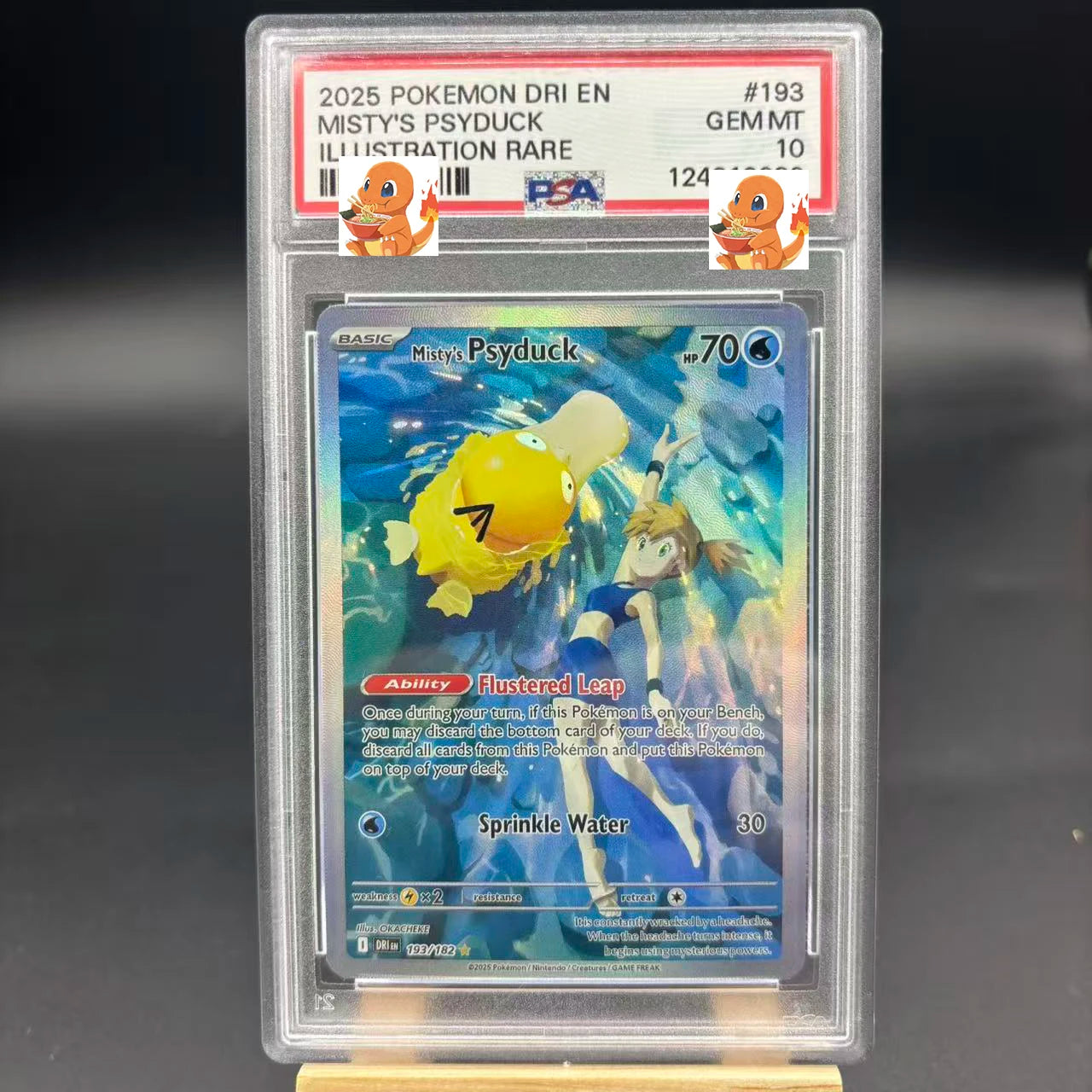 Diy 1pcs/set Pokemon PTCG PSA Pikachu Sableye&Tyranitar Ex Self Control Collect Signature Trading Flash Card Anime Cartoon Gift