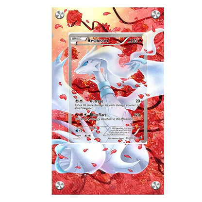 Pokemon Zekrom Reshiram Salamence Sv8 Milotic Durant Ceruledge Mew Extended Artwork Display Case Card Extended Art Stuck Brick