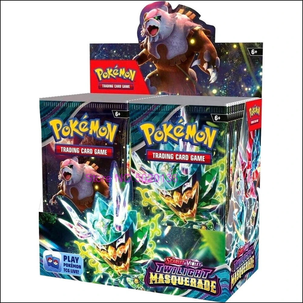 Pokemon Phantasmal Mega Evolution Flames Booster Display Cards Box (36 Packs)