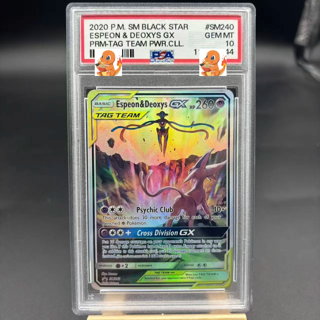Diy 1pcs/set Pokemon PTCG PSA Pikachu Sableye&Tyranitar Ex Self Control Collect Signature Trading Flash Card Anime Cartoon Gift