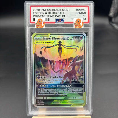 Diy 1pcs/set Pokemon PTCG PSA Pikachu Sableye&Tyranitar Ex Self Control Collect Signature Trading Flash Card Anime Cartoon Gift