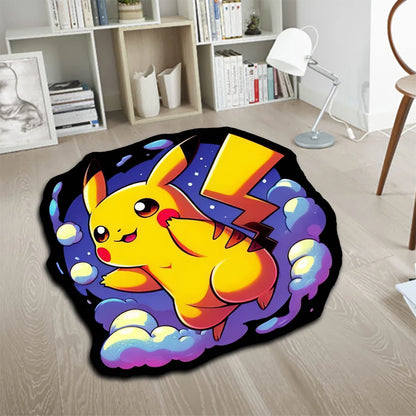 Area Rug Anime Pokémon Venusaur Greninja Charizard Pikachu Sylveon Charmander Customize Printed Carpet for Home Decor
