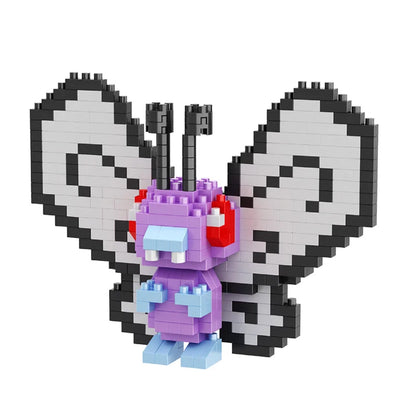 Pokemon building blocks mini small micro deform construction bricks nano Toy pikahcu Charmander Togepi children kids boy Game