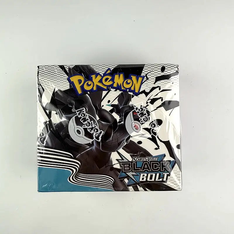 360Pcs English Pokemon Card Black Bolt White Flare 151 classics Booster Box Battle Transaction Gifts