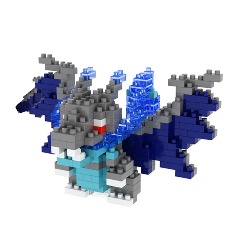 Pokemon building blocks mini small micro deform construction bricks nano Toy pikahcu Charmander Togepi children kids boy Game