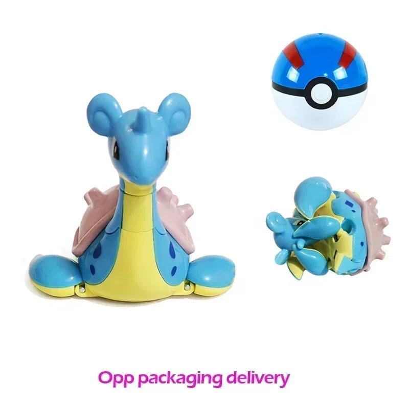 Genuine Pokemon Figure Ball Action Toy Mewtwo Venusaur Charizard Solgaleo Eevee Mewtwo Pikachu Box Pokeball Poke Ball Kids Gift