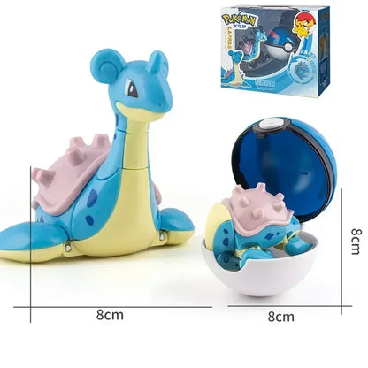 Genuine Pokemon Figure Ball Action Toy Mewtwo Venusaur Charizard Solgaleo Eevee Mewtwo Pikachu Box Pokeball Poke Ball Kids Gift