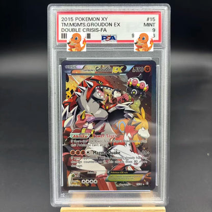 diy 1pcs pokemon PTCG PSA Jolteon Zekrom ex Shining Celebi Self Control Collect Signature Trading Flash Card Anime Cartoon Gift