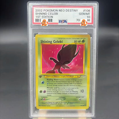 diy 1pcs pokemon PTCG PSA Jolteon Zekrom ex Shining Celebi Self Control Collect Signature Trading Flash Card Anime Cartoon Gift