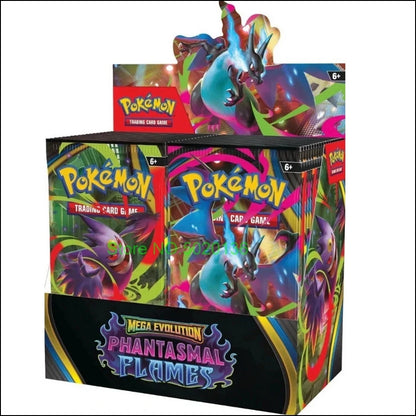Pokemon Phantasmal Mega Evolution Flames Booster Display Cards Box (36 Packs)