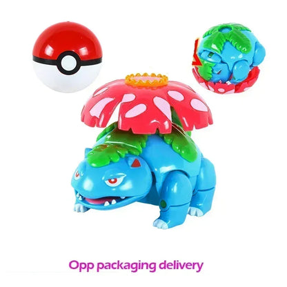 Genuine Pokemon Figure Ball Action Toy Mewtwo Venusaur Charizard Solgaleo Eevee Mewtwo Pikachu Box Pokeball Poke Ball Kids Gift