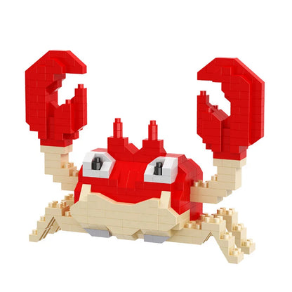 Pokemon building blocks mini small micro deform construction bricks nano Toy pikahcu Charmander Togepi children kids boy Game