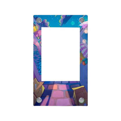 Entei Gastly Psyduck Dragonite Pokemon Acrylic Extended Painting Stuck Brick Anime Classics Game Collection Card Display Stand