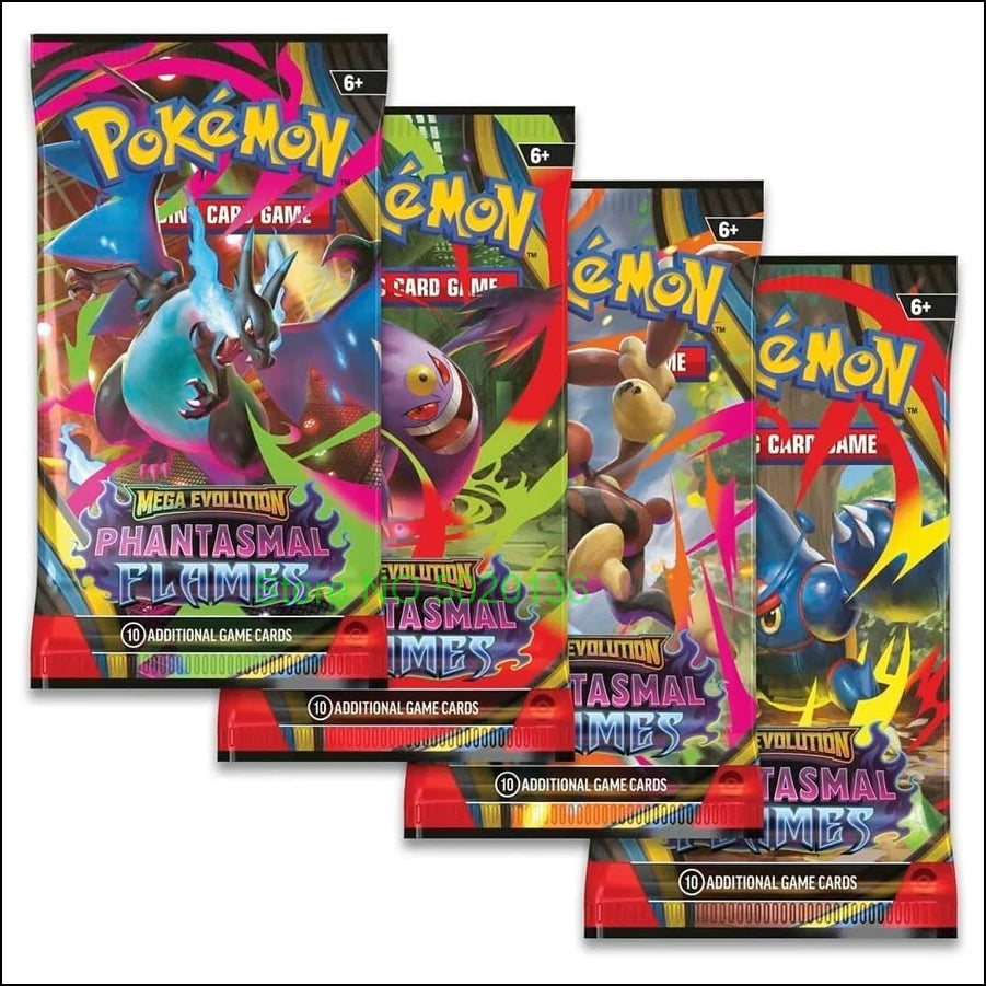 Pokemon Phantasmal Mega Evolution Flames Booster Display Cards Box (36 Packs)