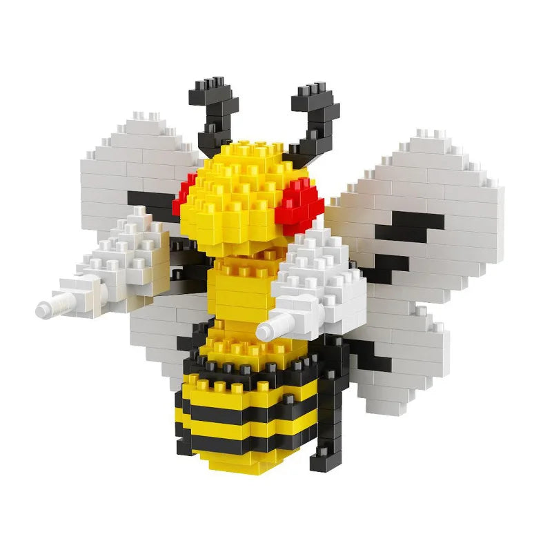 Pokemon building blocks mini small micro deform construction bricks nano Toy pikahcu Charmander Togepi children kids boy Game