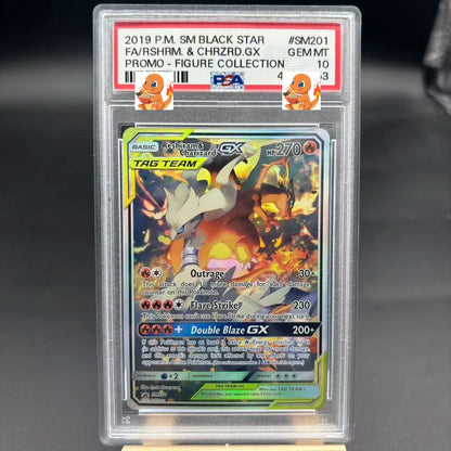 Diy 1pcs/set Pokemon PTCG PSA Pikachu Sableye&Tyranitar Ex Self Control Collect Signature Trading Flash Card Anime Cartoon Gift