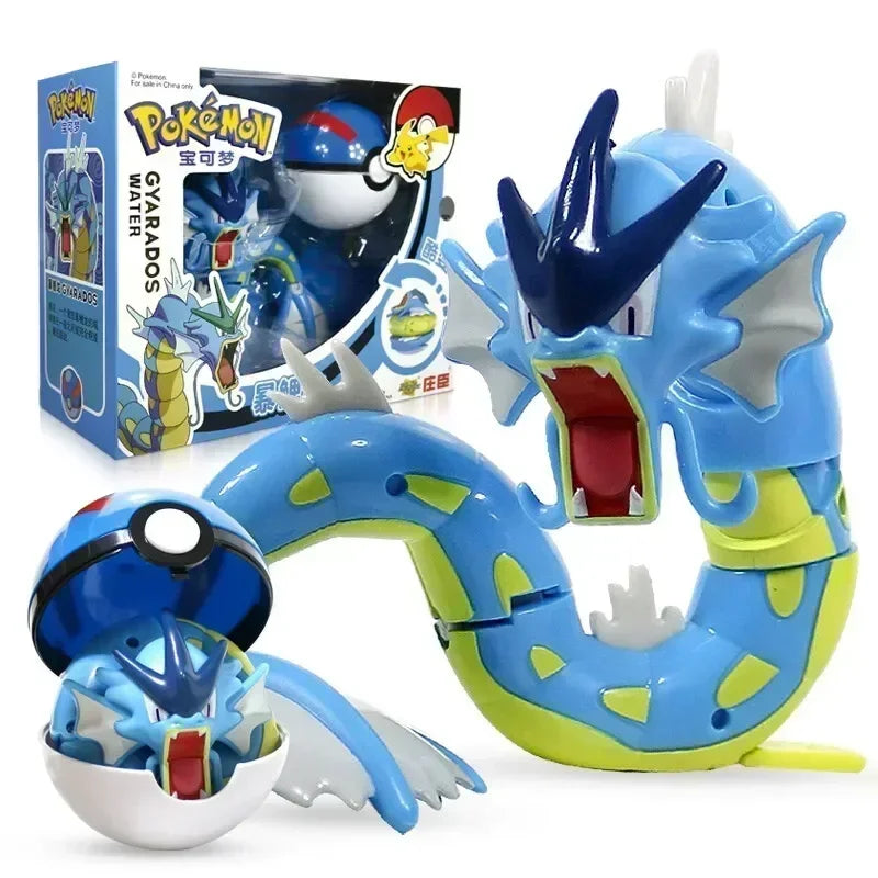 Genuine Pokemon Figure Ball Action Toy Mewtwo Venusaur Charizard Solgaleo Eevee Mewtwo Pikachu Box Pokeball Poke Ball Kids Gift
