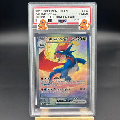 Diy 1pcs/set Pokemon PTCG PSA Pikachu Sableye&Tyranitar Ex Self Control Collect Signature Trading Flash Card Anime Cartoon Gift