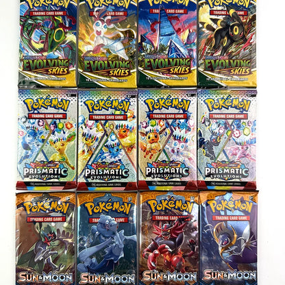 10/20Pcs Pokemon Cards Sun & Moon Evolutions Prismatic Pokemon Booster Collectible Tradeiner Card Game Toy For Children Gifts