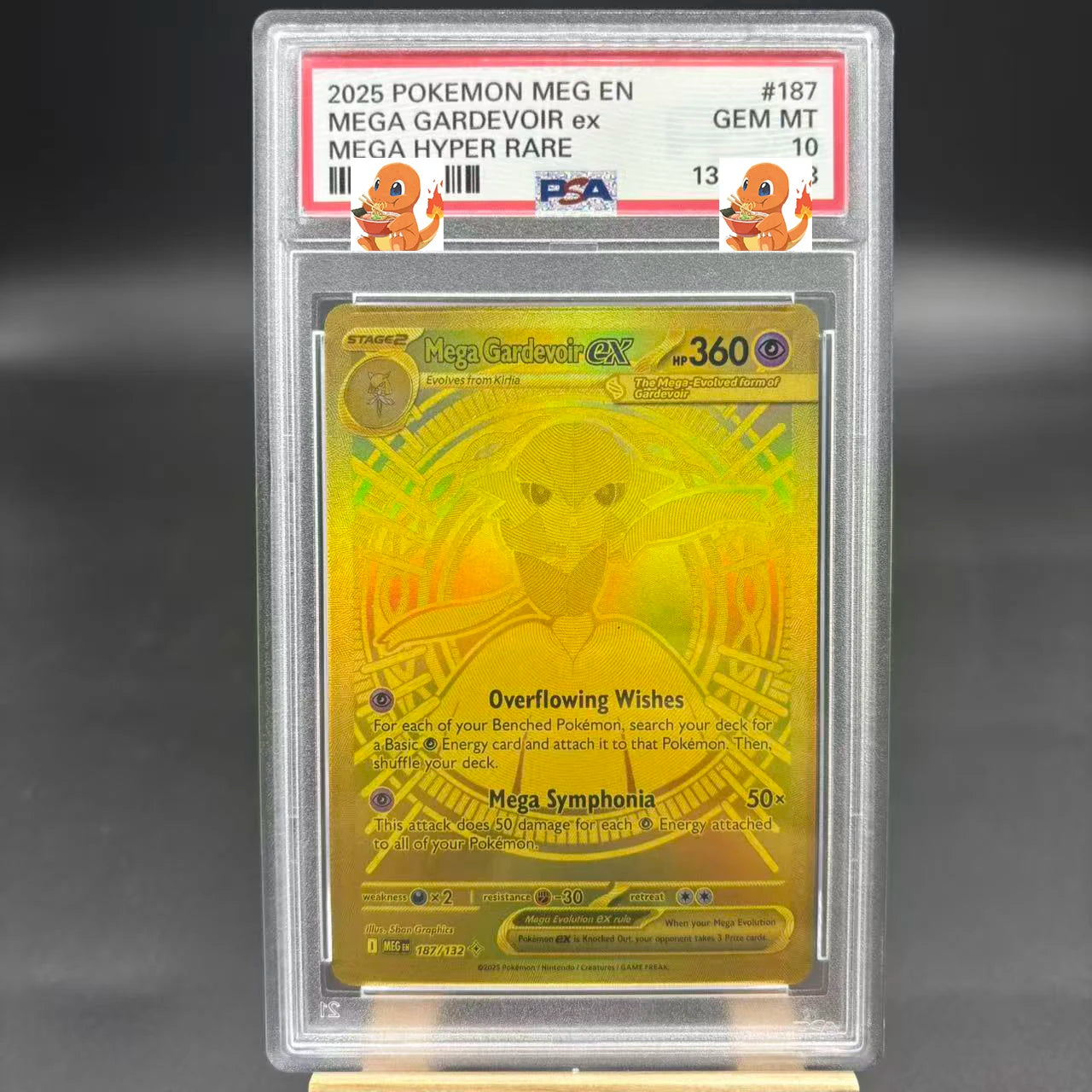 Diy 1pcs/set Pokemon PTCG PSA Pikachu Sableye&Tyranitar Ex Self Control Collect Signature Trading Flash Card Anime Cartoon Gift