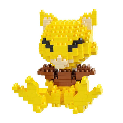 Pokemon building blocks mini small micro deform construction bricks nano Toy pikahcu Charmander Togepi children kids boy Game