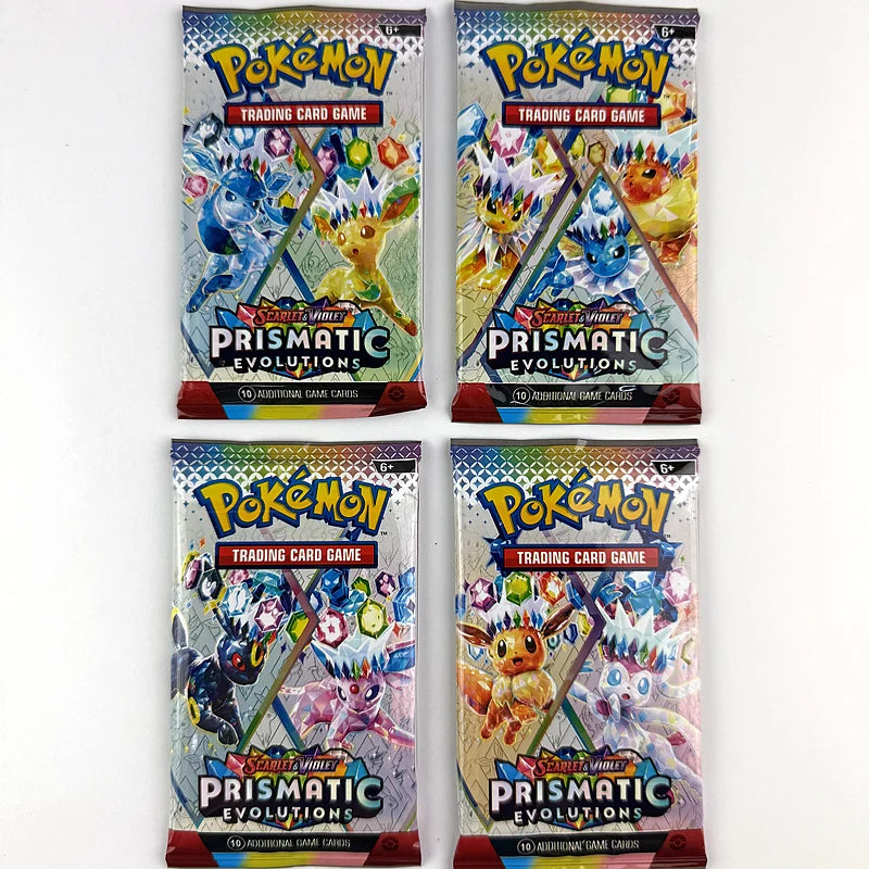 10/20Pcs Pokemon Cards Sun & Moon Evolutions Prismatic Pokemon Booster Collectible Tradeiner Card Game Toy For Children Gifts