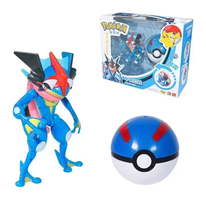 Genuine Pokemon Figure Ball Action Toy Mewtwo Venusaur Charizard Solgaleo Eevee Mewtwo Pikachu Box Pokeball Poke Ball Kids Gift