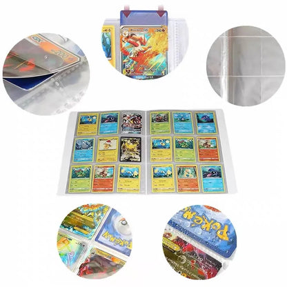2024 Charizard Mewtwo Holder Binder Collections Folder Anime Card Protector Notebook for Pokemones Album 240/540Pcs Card Book