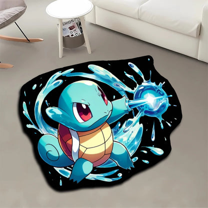 Area Rug Anime Pokémon Venusaur Greninja Charizard Pikachu Sylveon Charmander Customize Printed Carpet for Home Decor