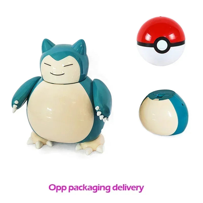 Genuine Pokemon Figure Ball Action Toy Mewtwo Venusaur Charizard Solgaleo Eevee Mewtwo Pikachu Box Pokeball Poke Ball Kids Gift