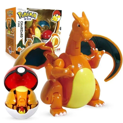 Genuine Pokemon Figure Ball Action Toy Mewtwo Venusaur Charizard Solgaleo Eevee Mewtwo Pikachu Box Pokeball Poke Ball Kids Gift