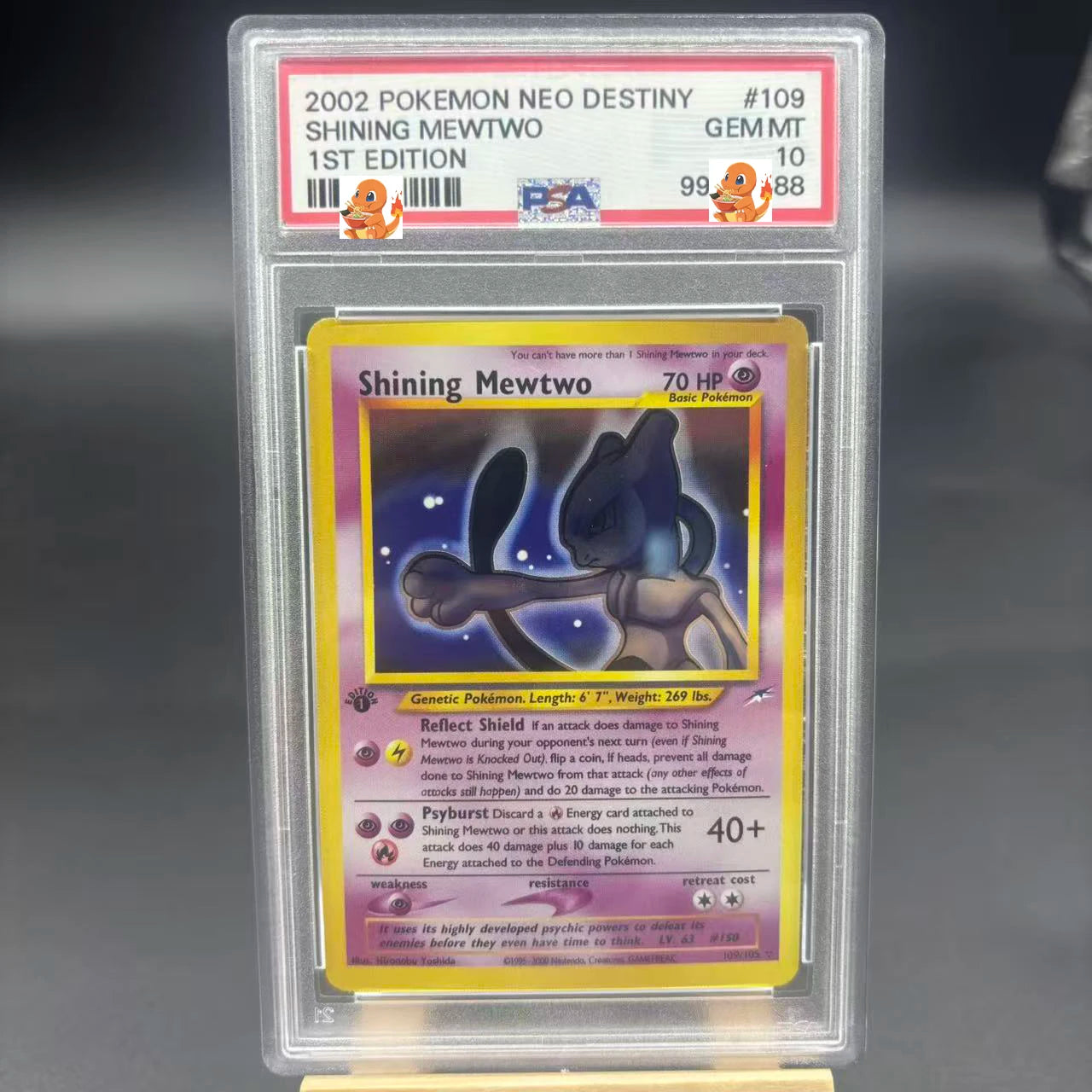 diy 1pcs pokemon PTCG PSA Jolteon Zekrom ex Shining Celebi Self Control Collect Signature Trading Flash Card Anime Cartoon Gift