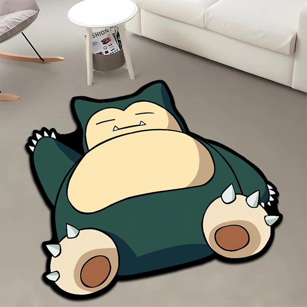 Area Rug Anime Pokémon Venusaur Greninja Charizard Pikachu Sylveon Charmander Customize Printed Carpet for Home Decor