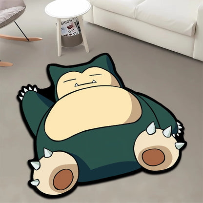 Area Rug Anime Pokémon Venusaur Greninja Charizard Pikachu Sylveon Charmander Customize Printed Carpet for Home Decor