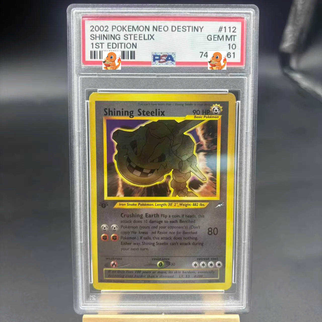 diy 1pcs pokemon PTCG PSA Jolteon Zekrom ex Shining Celebi Self Control Collect Signature Trading Flash Card Anime Cartoon Gift