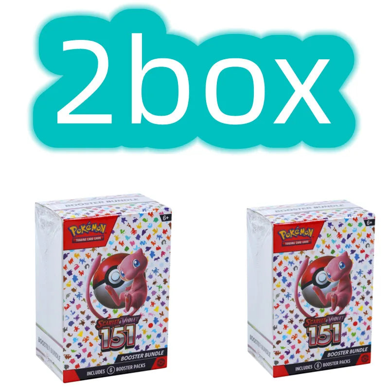 Pokemon Card v10 Booster bundle Destined Rivals Prismatic Evolutions Scarlet Violet 151 English Booster Transaction Cards Gifts