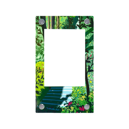 Entei Gastly Psyduck Dragonite Pokemon Acrylic Extended Painting Stuck Brick Anime Classics Game Collection Card Display Stand