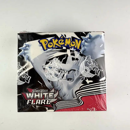 360Pcs English Pokemon Card Black Bolt White Flare 151 classics Booster Box Battle Transaction Gifts
