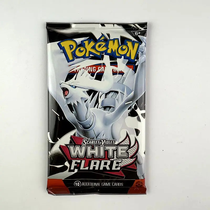 10/20Pcs English Black Bolt White Flare Pokemon Card classics Booster pokemon cards Battle Transaction Gifts