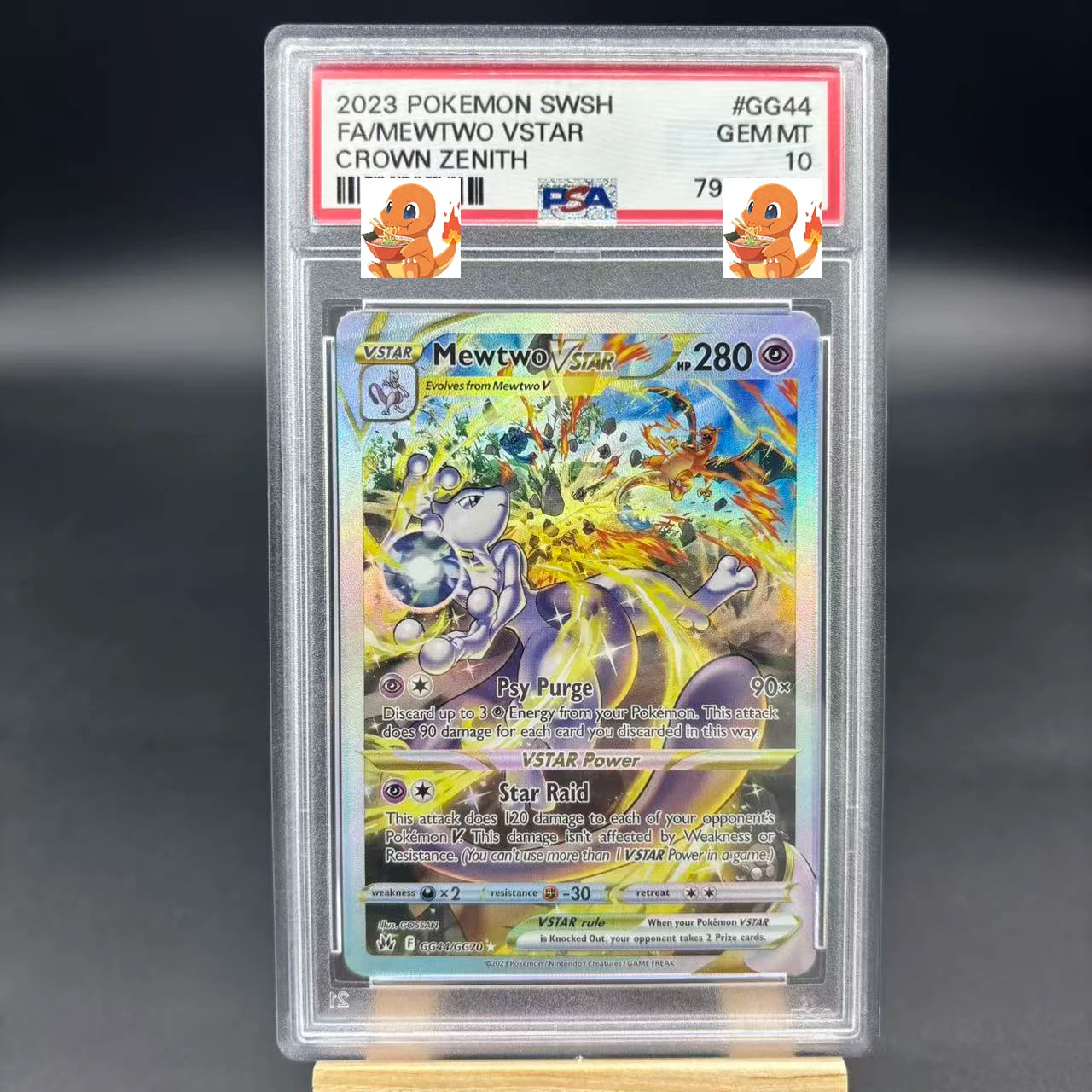 Diy 1pcs/set Pokemon PTCG PSA Pikachu Sableye&Tyranitar Ex Self Control Collect Signature Trading Flash Card Anime Cartoon Gift