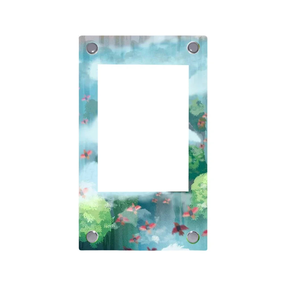 Entei Gastly Psyduck Dragonite Pokemon Acrylic Extended Painting Stuck Brick Anime Classics Game Collection Card Display Stand