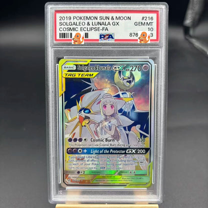 diy 1pcs pokemon PTCG PSA Jolteon Zekrom ex Shining Celebi Self Control Collect Signature Trading Flash Card Anime Cartoon Gift