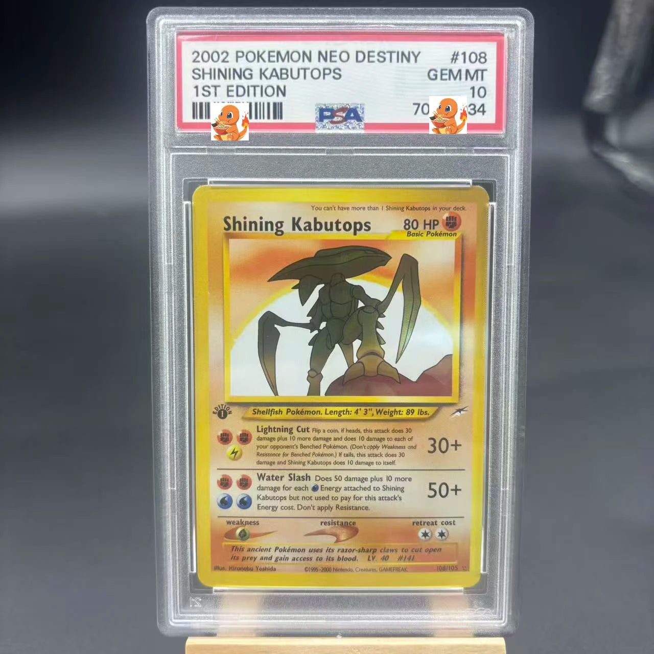 diy 1pcs pokemon PTCG PSA Jolteon Zekrom ex Shining Celebi Self Control Collect Signature Trading Flash Card Anime Cartoon Gift