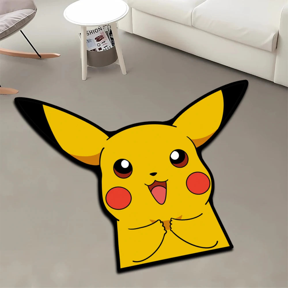Area Rug Anime Pokémon Venusaur Greninja Charizard Pikachu Sylveon Charmander Customize Printed Carpet for Home Decor