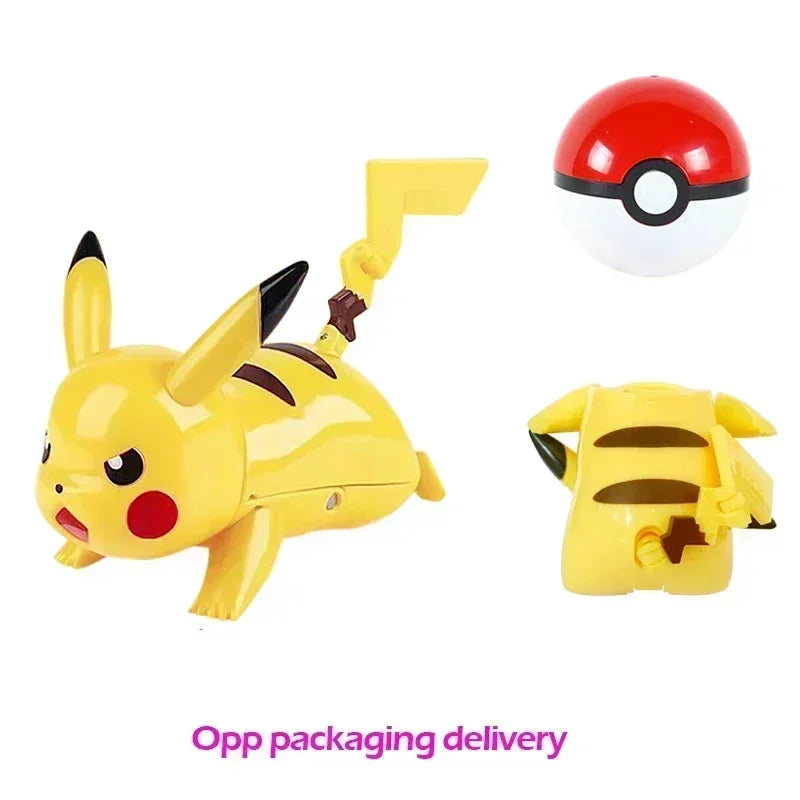 Genuine Pokemon Figure Ball Action Toy Mewtwo Venusaur Charizard Solgaleo Eevee Mewtwo Pikachu Box Pokeball Poke Ball Kids Gift