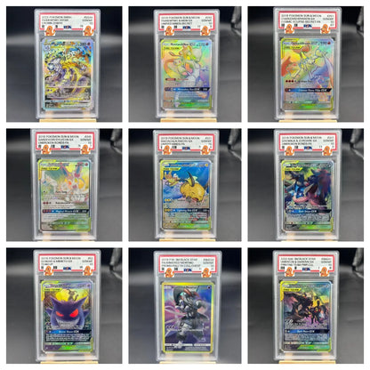 Diy 1pcs/set Pokemon PTCG PSA Pikachu Sableye&Tyranitar Ex Self Control Collect Signature Trading Flash Card Anime Cartoon Gift