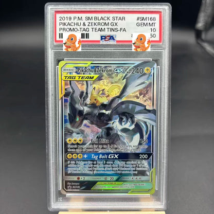Diy 1pcs/set Pokemon PTCG PSA Pikachu Sableye&Tyranitar Ex Self Control Collect Signature Trading Flash Card Anime Cartoon Gift