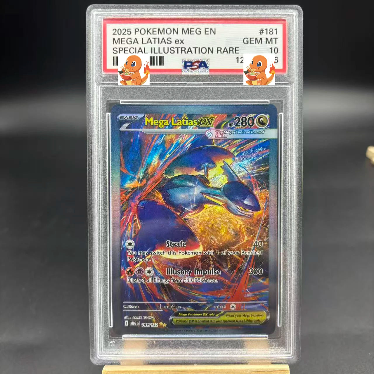 Diy 1pcs/set Pokemon PTCG PSA Pikachu Sableye&Tyranitar Ex Self Control Collect Signature Trading Flash Card Anime Cartoon Gift