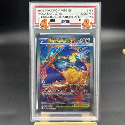 Diy 1pcs/set Pokemon PTCG PSA Pikachu Sableye&Tyranitar Ex Self Control Collect Signature Trading Flash Card Anime Cartoon Gift